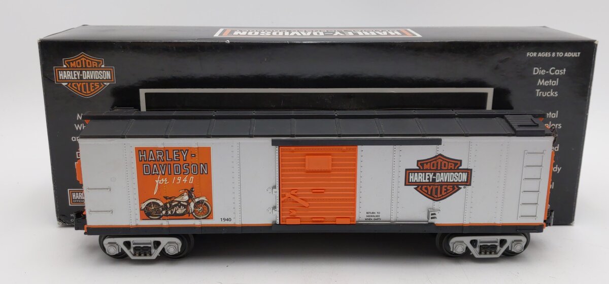 MTH 30-74159 Harley Davidson Box Car LN/Box