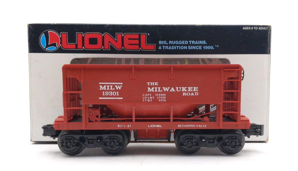Lionel 6-19301 O Gauge Milwaukee Road Ore Car LN/Box