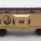 Lionel 6-6421 O Gauge Joshua L. Cowen Bay Window Illuminated Caboose EX/Box
