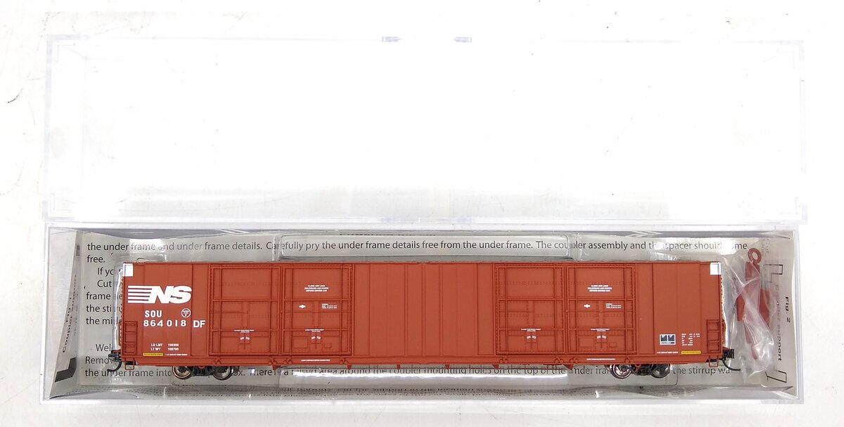 Trainworx Inc. 2813-03 N Norfolk Southern 86' Auto Parts Car #864018