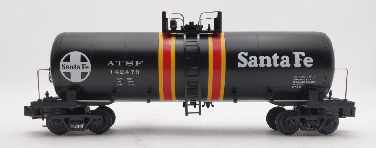 MTH 20-96016 O Gauge Santa Fe Unibody Tank Car #142473 LN/Box