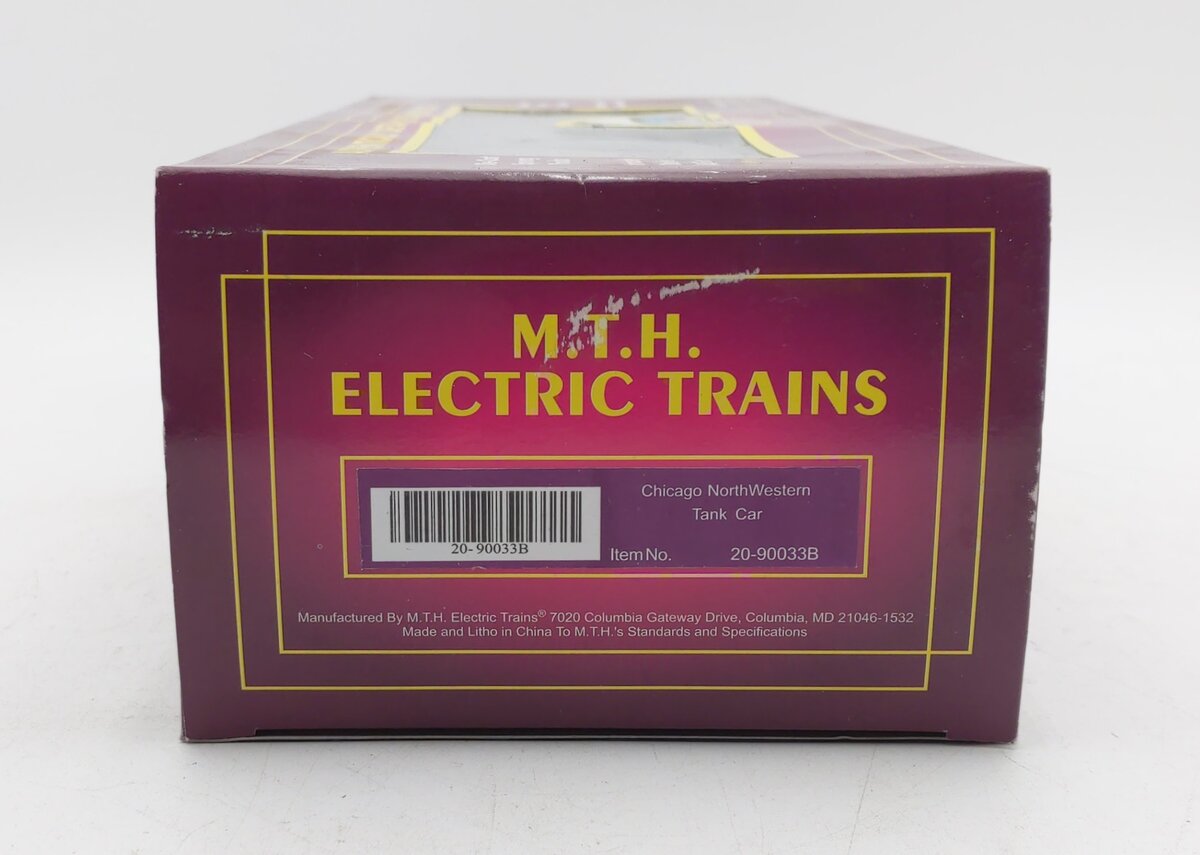 MTH 20-90033B O Gauge Chicago & Northwestern Tank Car #M236 LN/Box