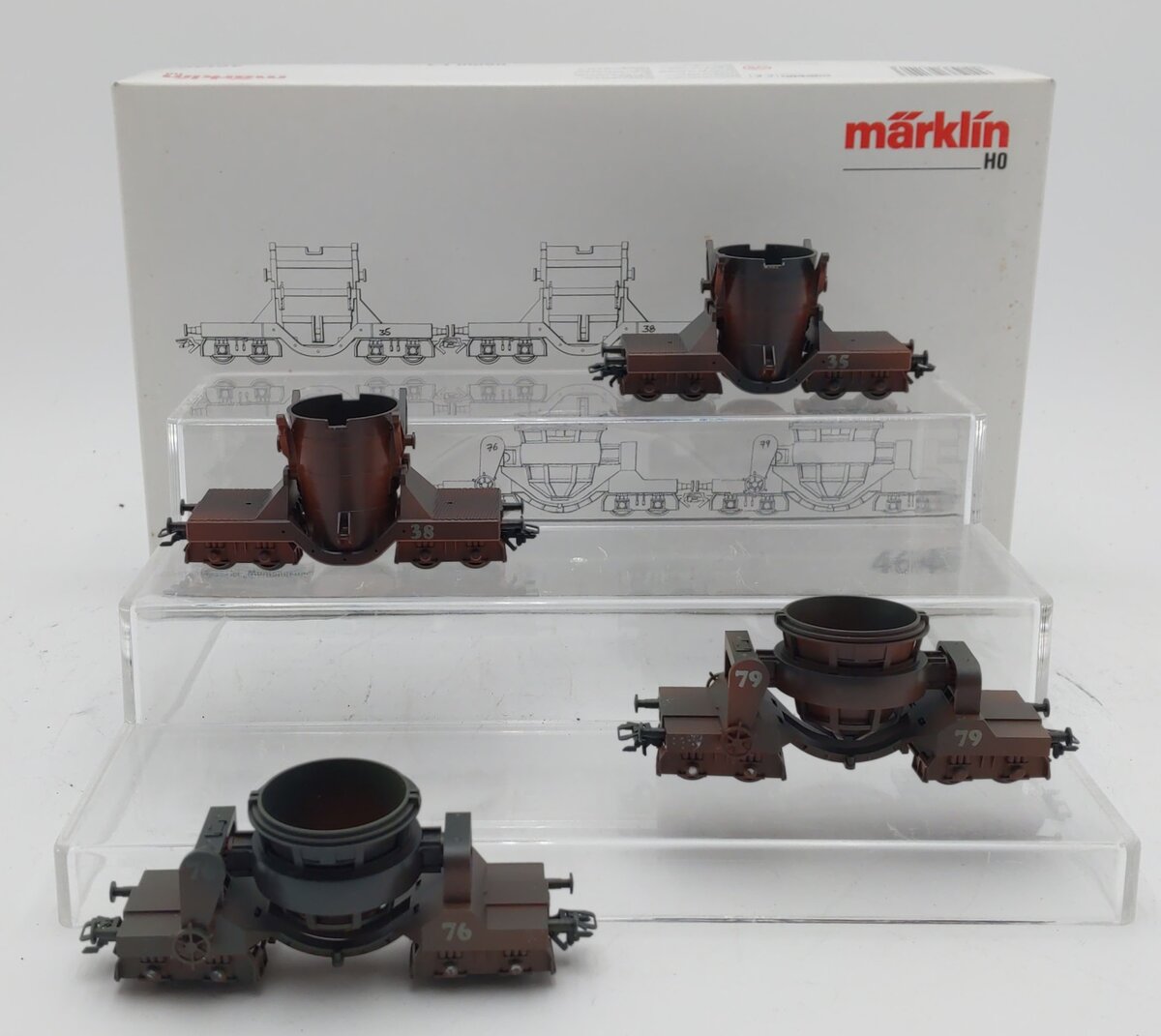 Marklin 46140 HO European Coal & Steel Community Car Set EX/Box