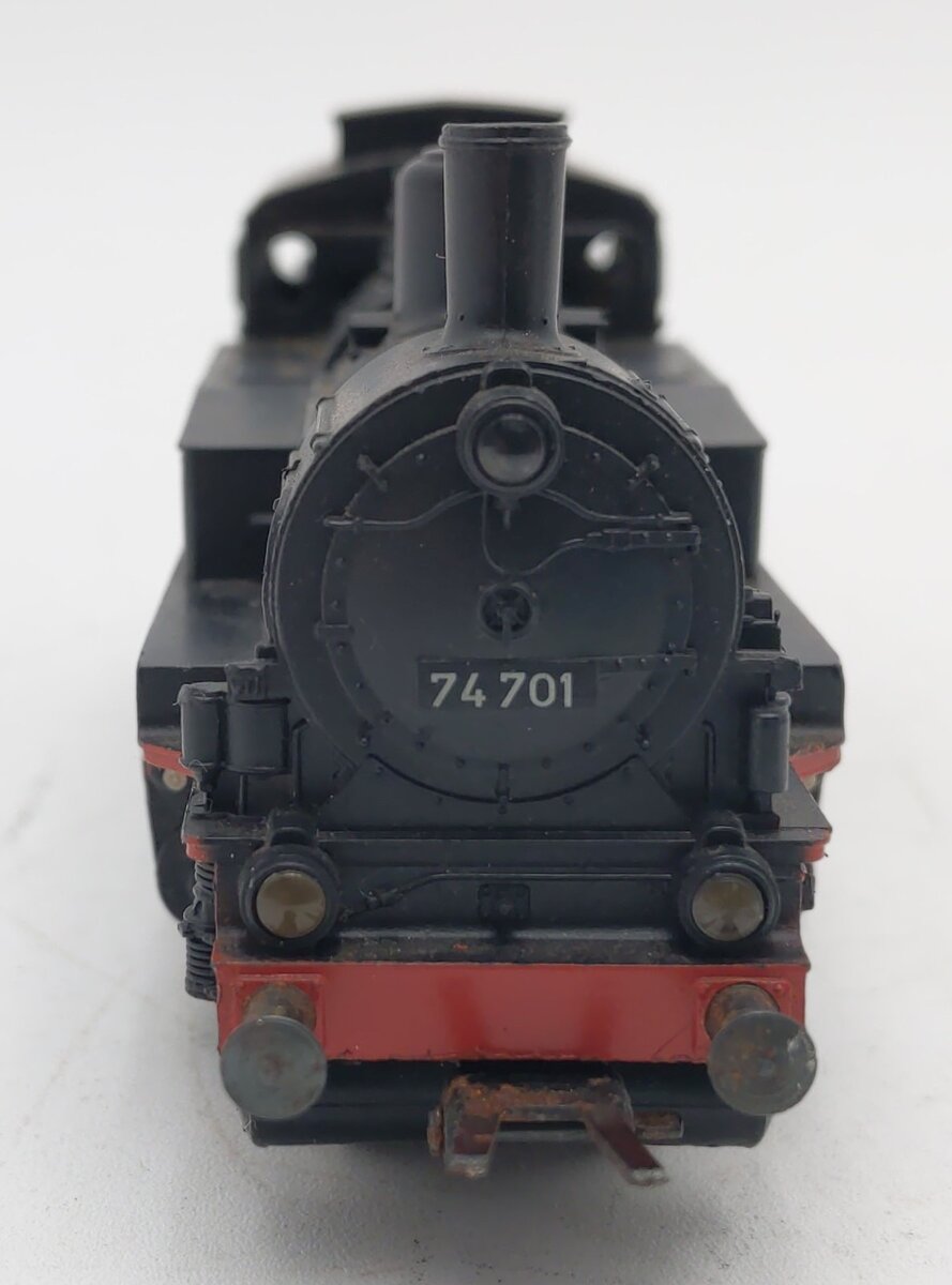Marklin 3095 HO Scale BR 74 2-6-0 Steam Locomotive VG/Box