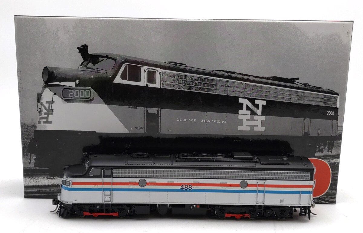 Rapido Trains 14555 HO Amtrak EMD FL9 Diesel Locomotive #488