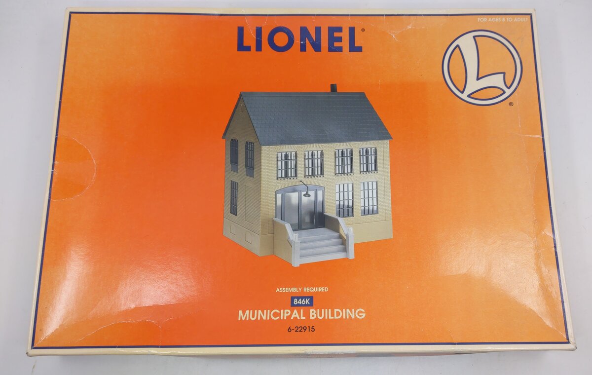 Lionel 6-22915 O Scale Municipal Building Kit MT/Box