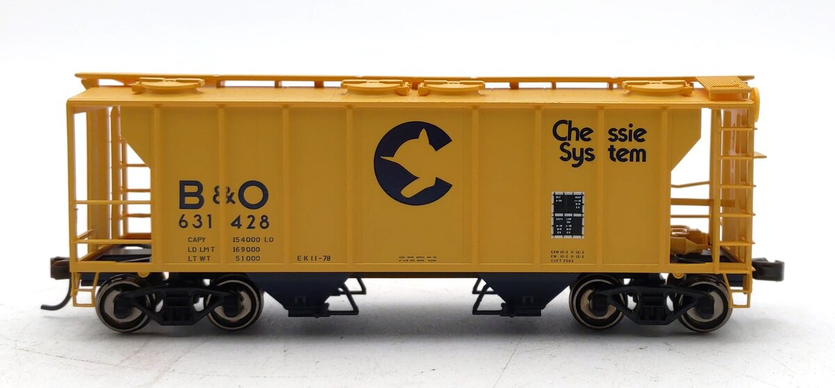 Atlas 20005043 HO Baltimore & Ohio Trainman PS-2 Covered Hopper #631428