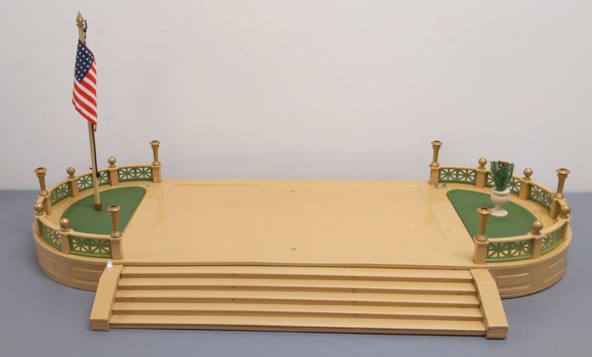 T-Reproductions 129-B Standard Gauge Tinplate Station Terrace LN/Box