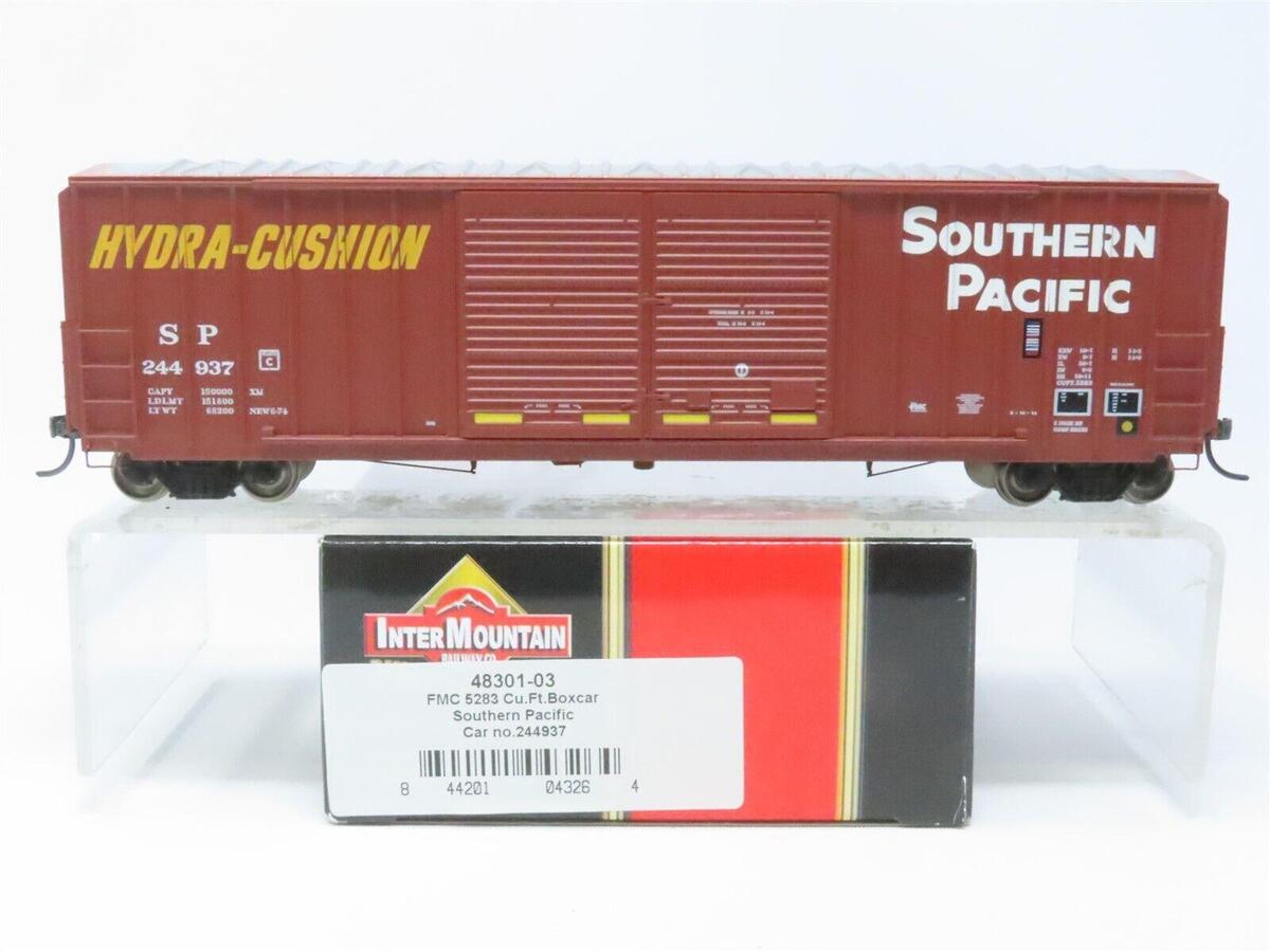 InterMountain 48301-03 HO Scale Southern Pacific Hydra-Cushion Box Car #244937 NIB