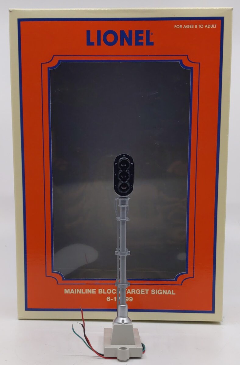 Lionel 6-14099 O Gauge Mainline Block Target Signal