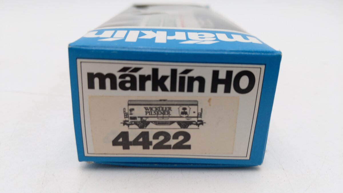 Marklin 4422 HO Scale Wickuler Pilsener Beer Car LN/Box
