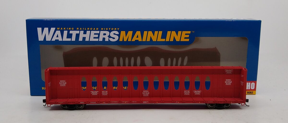 Walthers 910-4814 HO NOKL 72' CB Flatcar #730349