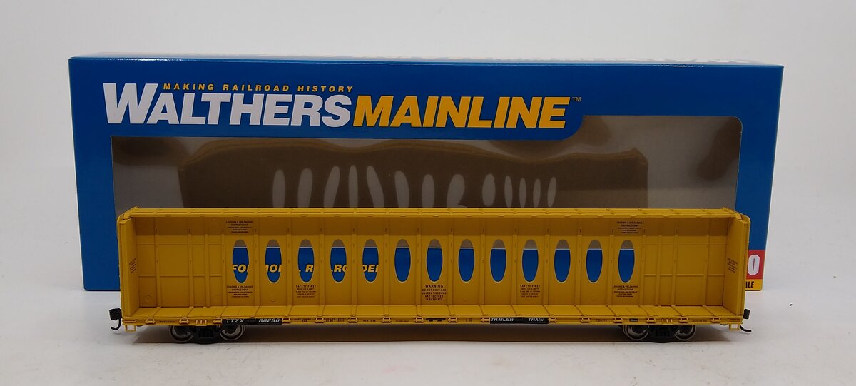 Walthers 910-4815 HO BC 72' TTZX Flatcar #86286