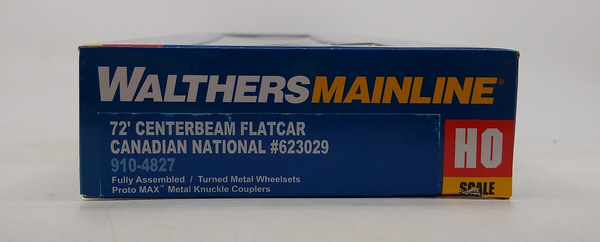Walthers 910-4827 HO CN 72' CB Flatcar #623029