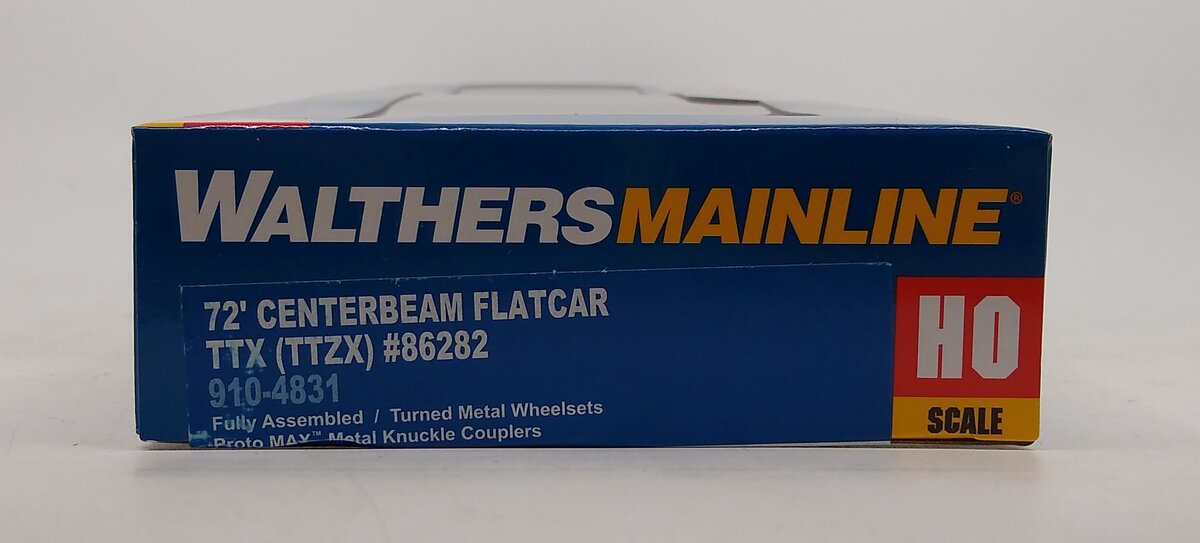 Walthers 910-4831 HO TTZX Centerbeam Flatcar #86282