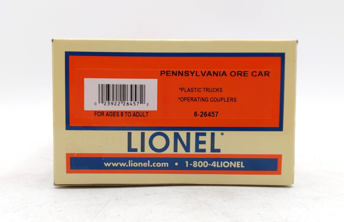 Lionel 6-26457 O Pennsylvania Railroad Ore Car #26457