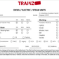 3rd Rail O 2-Rail Brass Southern Pacific 70' Harriman Baggage #6331 EX/Box