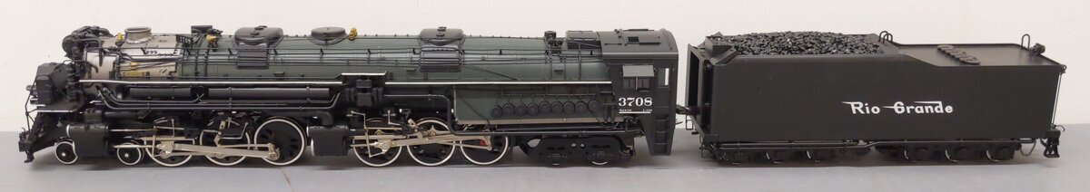 Sunset Models O Scale BRASS D&RGW L-105 Steam Loco & Tender #3702 (2Rail) EX/Box