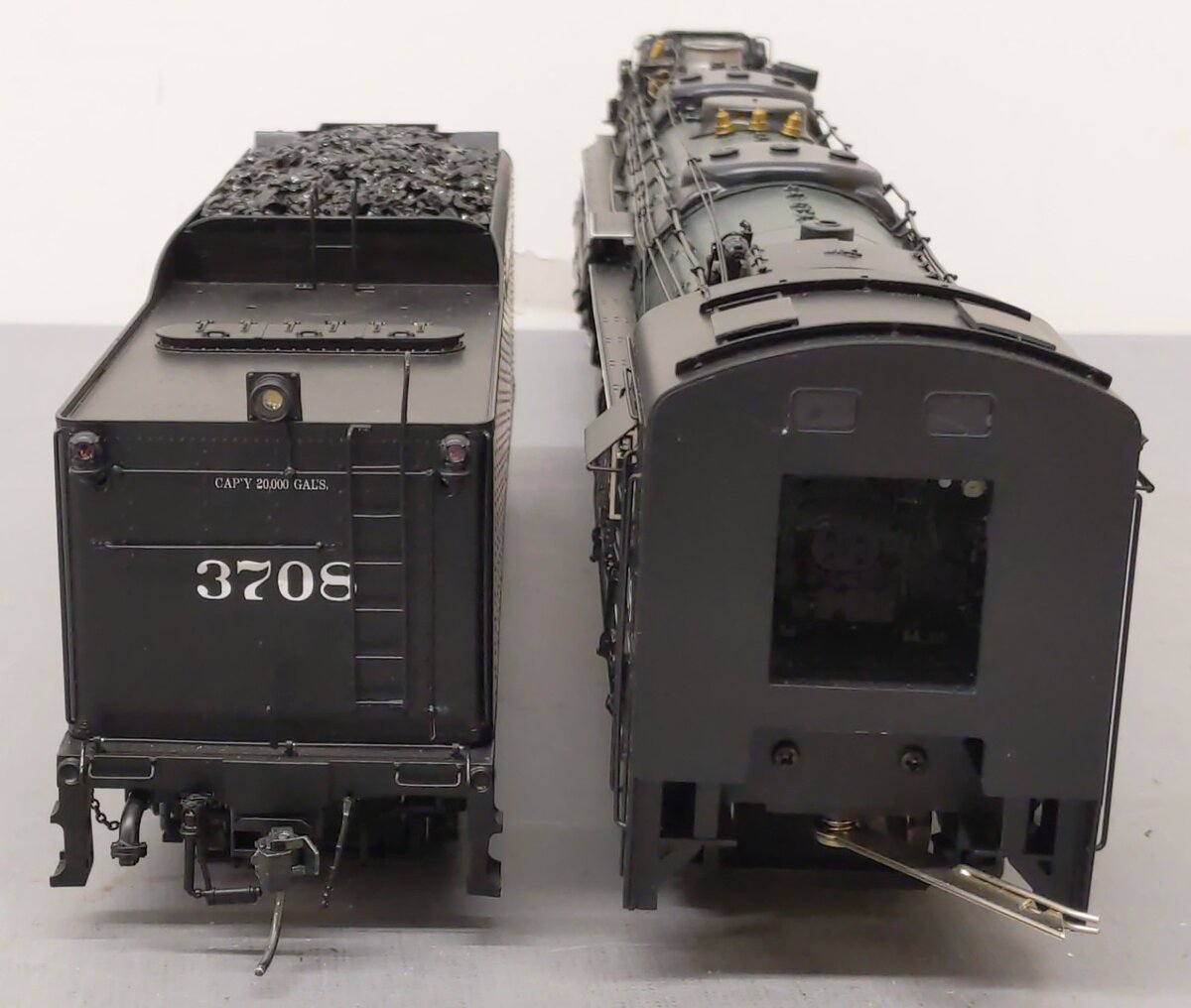 Sunset Models O Scale BRASS D&RGW L-105 Steam Loco & Tender #3702 (2Rail) EX/Box