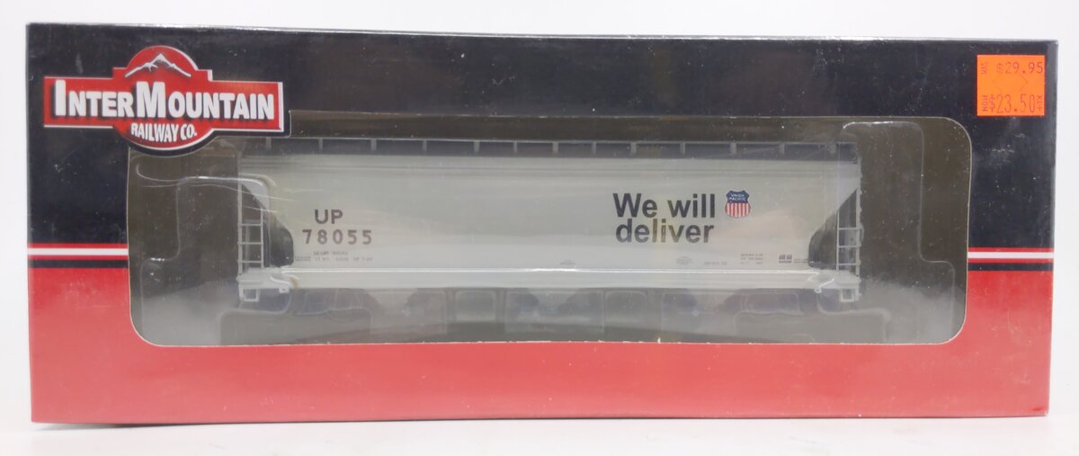 InterMountain 47034-17 HO UP 'We Will Deliver' ACF 4650cf 3-Bay Hopper #78055 LN/Box
