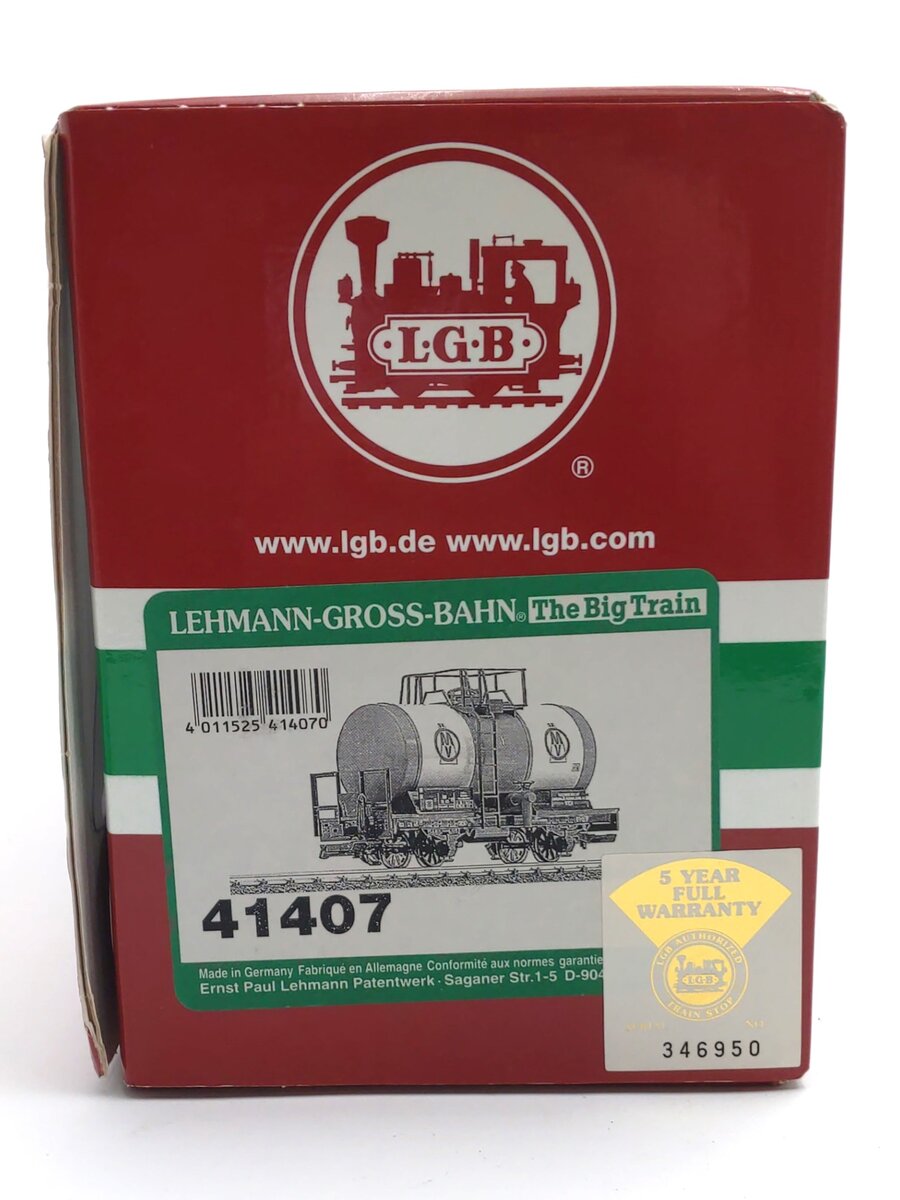 LGB 41407 OMV Tank Car