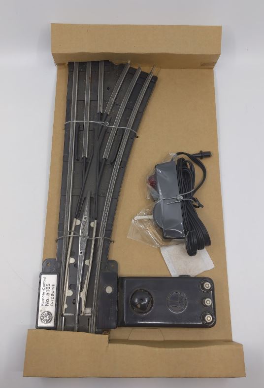 Lionel 6-65165 O72 Right Hand Remote Control Switch Turnout LN/Box
