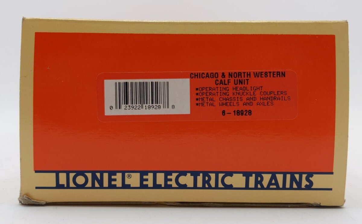 Lionel 6-18928 O Chicago & North Western Calf Dummy Diesel Locomotive EX/Box