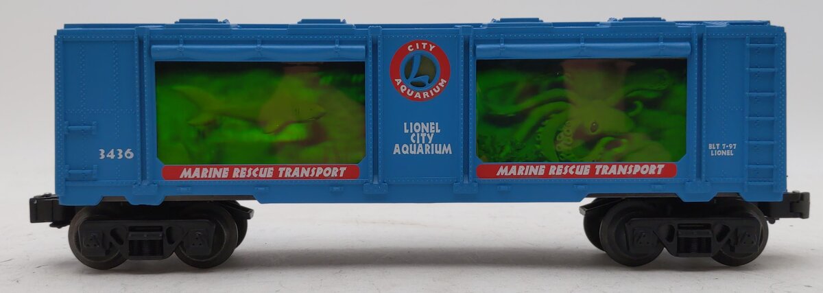 Lionel 6-16750 O Gauge Lionel City Aquarium Car #3436 NIB