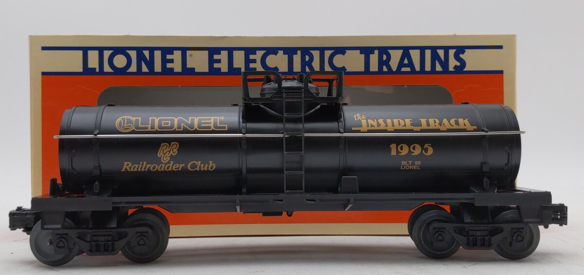 Lionel 6-19935 O Gauge Railroader Club Single-Dome Tank Car LN/Box