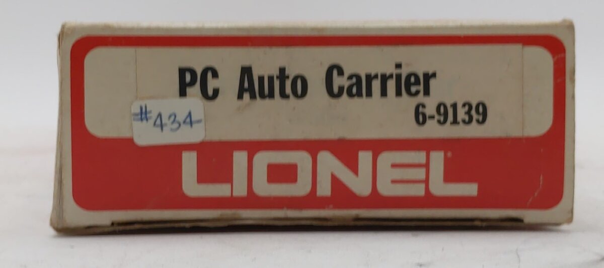 Lionel 6-9139 O Gauge Penn Central 3-Tier Auto Carrier Car LN/Box