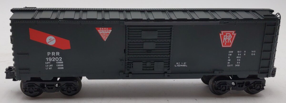 Lionel 6-19202 O Gauge Pennsylvania Boxcar EX