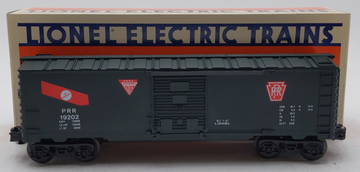 Lionel 6-19202 O Gauge Pennsylvania Boxcar LN/Box