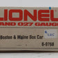 Lionel 6-9768 O Gauge Boston & Maine Boxcar