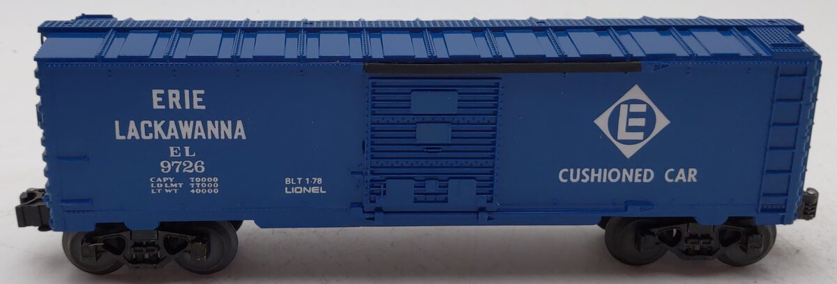 Lionel 6-9726 O Gauge Erie Lackawanna Box Car LN/Box