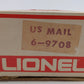 Lionel 6-9708 O Gauge United States Mail Boxcar VG/Box