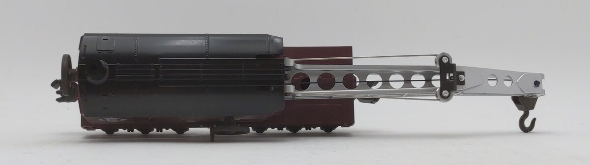 Lionel 6-16658 O Gauge Erie Lackawanna 6- Wheel Crane Car LN/Box