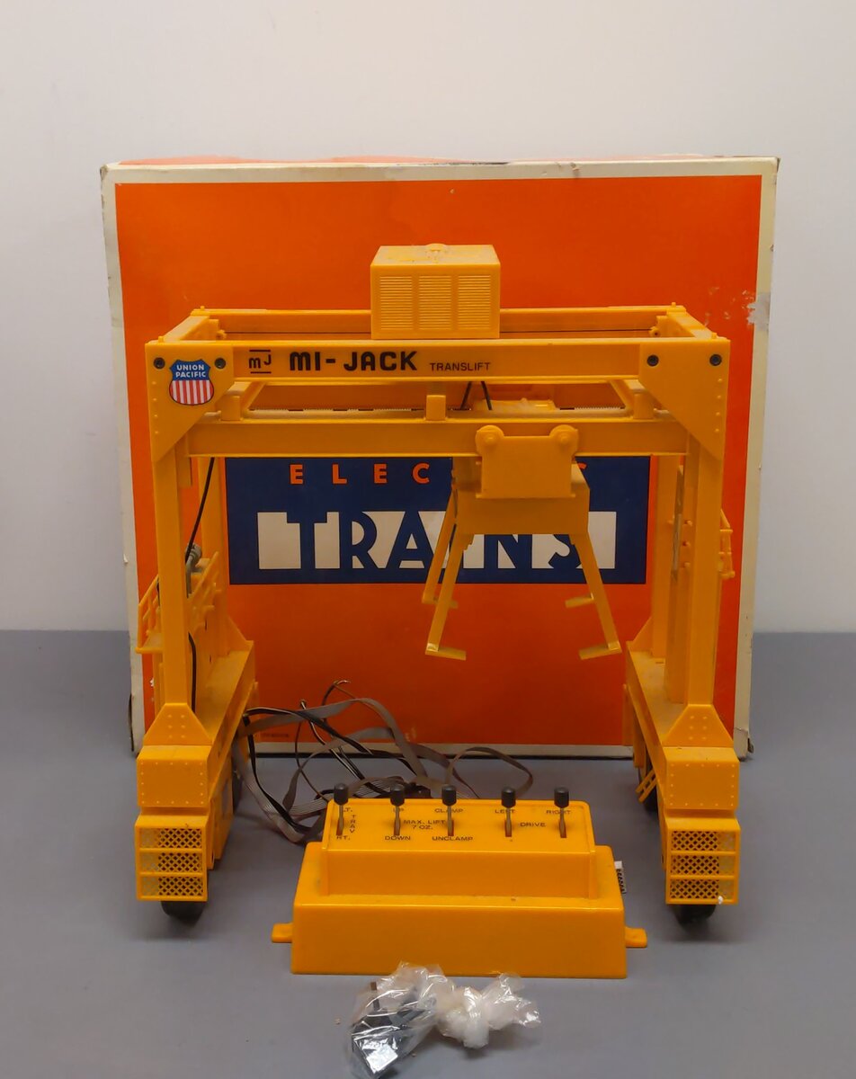 Lionel 6-12741 O Gauge Union Pacific Intermodal Crane LN/Box