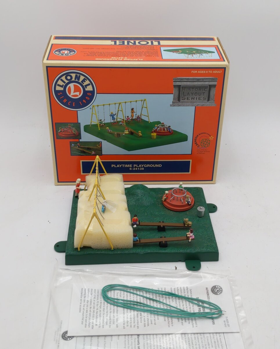Lionel 6-24138 O Gauge Operating Playtime Playground