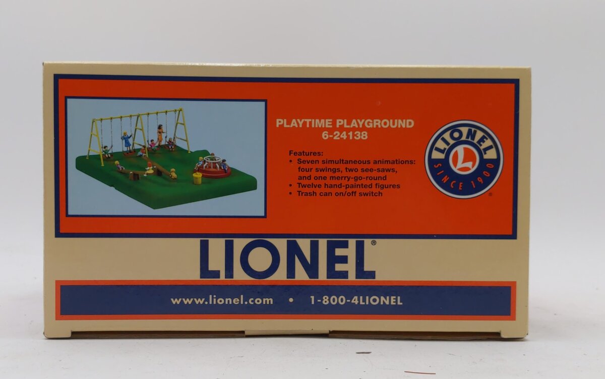Lionel 6-24138 O Gauge Operating Playtime Playground
