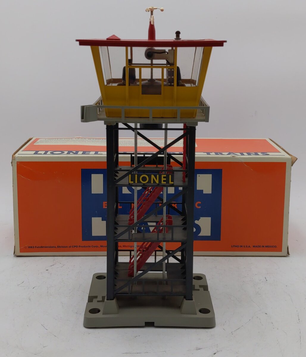 Lionel 6-2318 O Gauge Operating Control Tower LN/Box