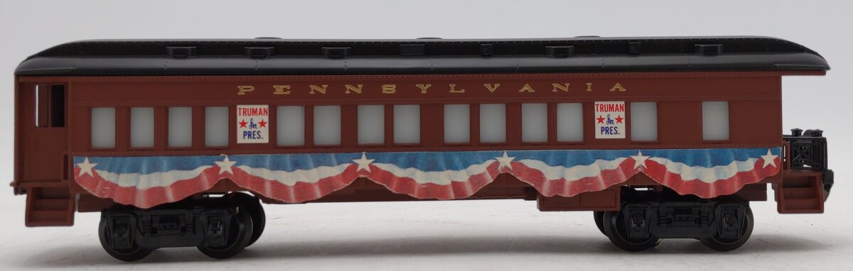Lionel 6-9528 O Gauge Pennsylvania President Truman Campaign Car LN/Box