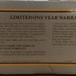 Lionel 6-51000 O Gauge Hiawatha Streamlined Steam Passenger Train Set EX/Box