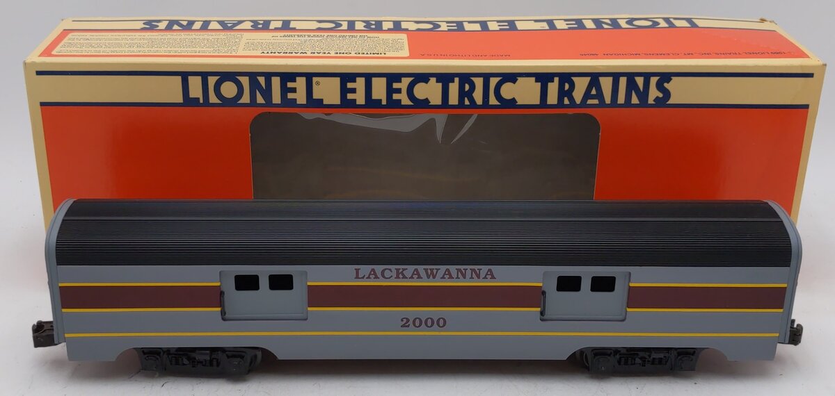 Lionel 6-19131 O Gauge Lackawanna Baggage Car #2000 MT/Box