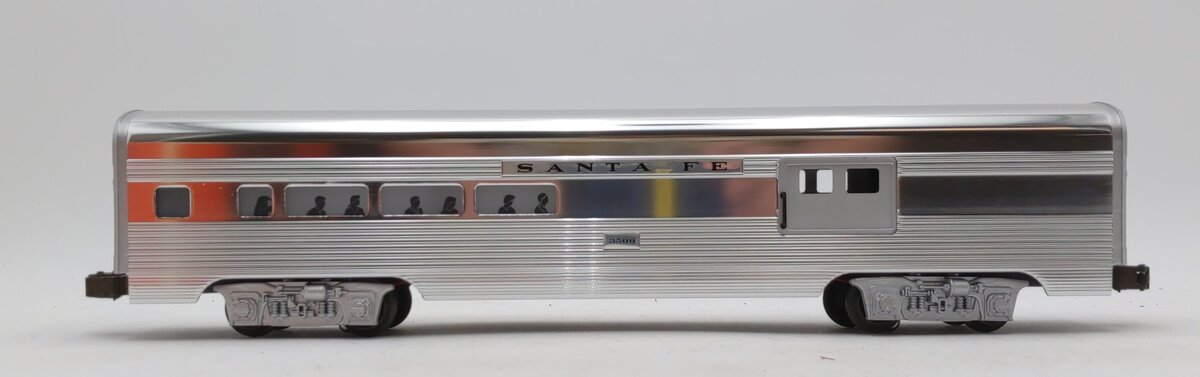 Lionel 6-19110 O Gauge Santa Fe Aluminum Combine Car #3500 LN/Box