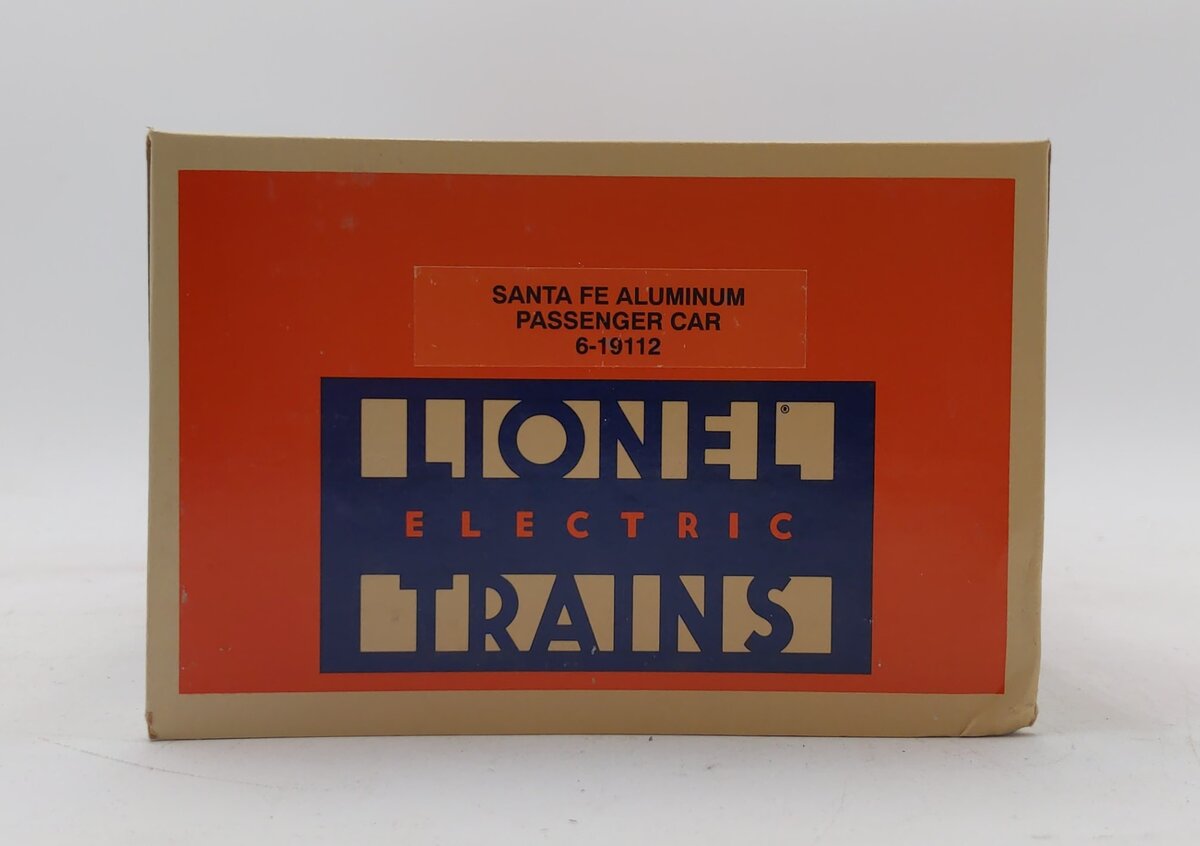 Lionel 6-19112 O Gauge Santa Fe "Squaw Valley" Pullman Aluminum Passenger Car LN/Box