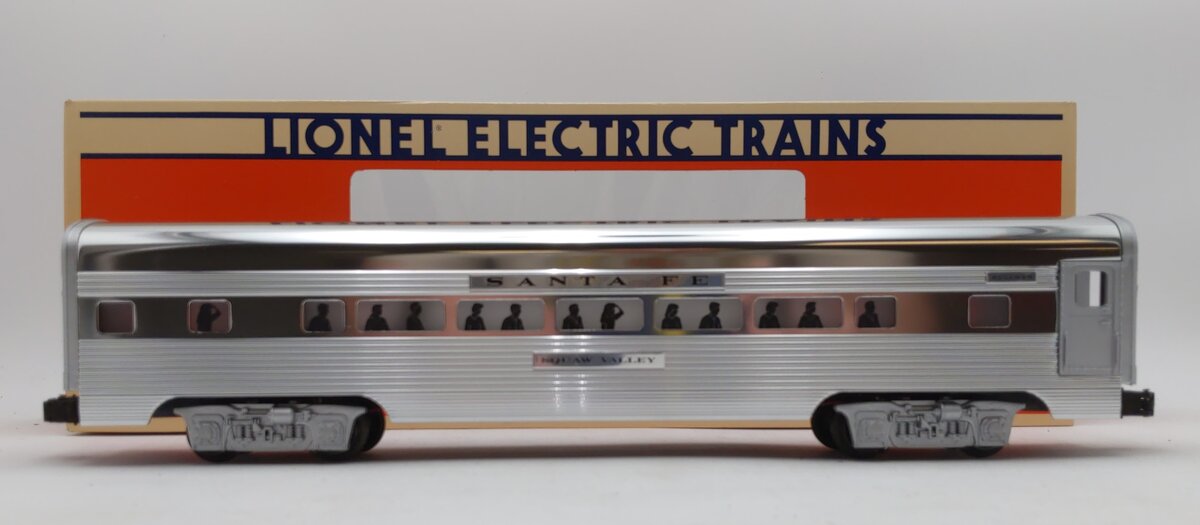 Lionel 6-19112 O Gauge Santa Fe "Squaw Valley" Pullman Aluminum Passenger Car LN/Box