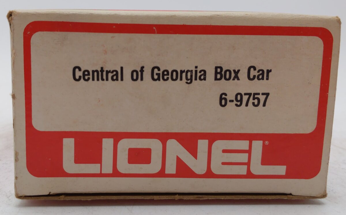 Lionel 6-9757 O Gauge Central of Georgia Boxcar LN/Box