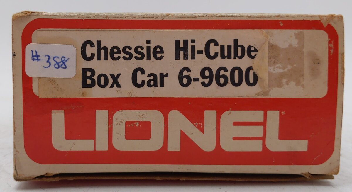 Lionel 6-9600 O Gauge Chessie Hi Cube Boxcar #9600 LN/Box