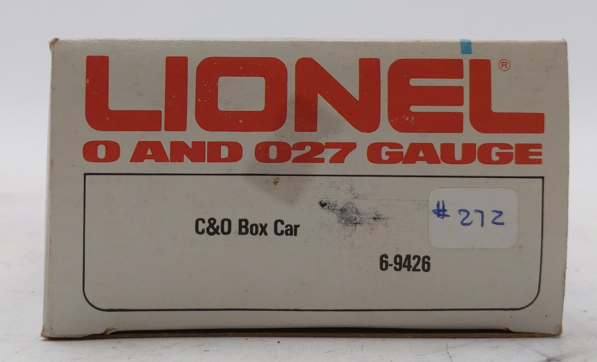 Lionel 6-9426 O Gauge Chesapeake & Ohio Boxcar #9426 LN/Box