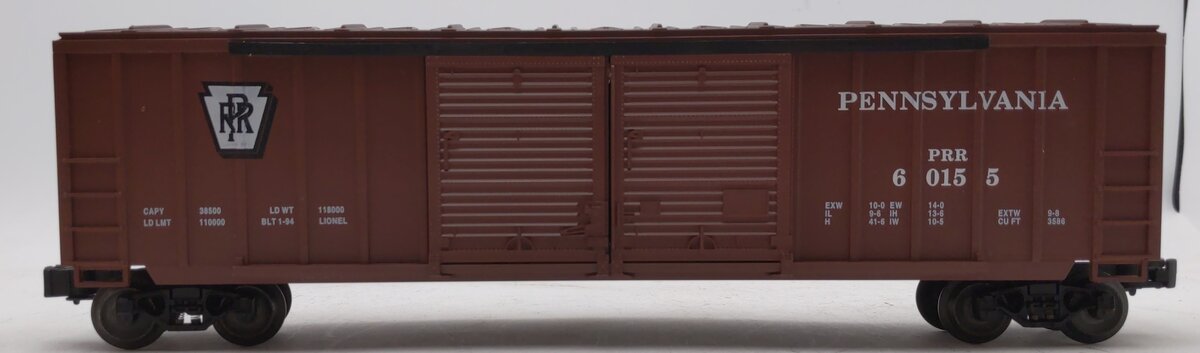 Lionel 6-17216 O Gauge Pennsylvania Railroad Double Door Boxcar #60155 LN/Box